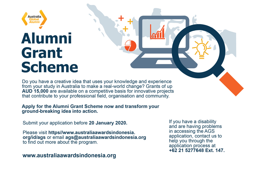 Call for applications: Alumni Grant Scheme 2020